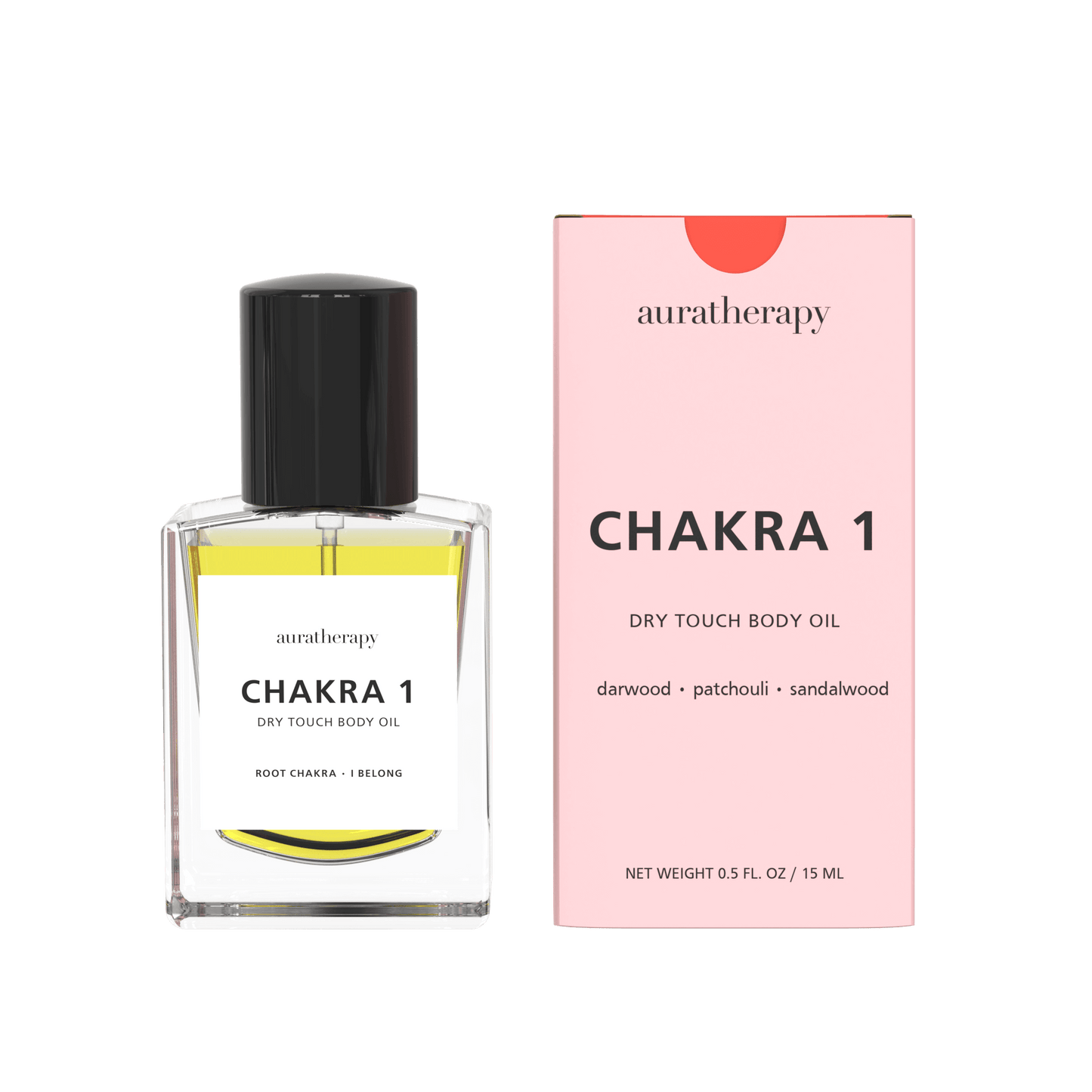 Chakra 1 - Root Chakra Dry Touch Healing Body Oil
