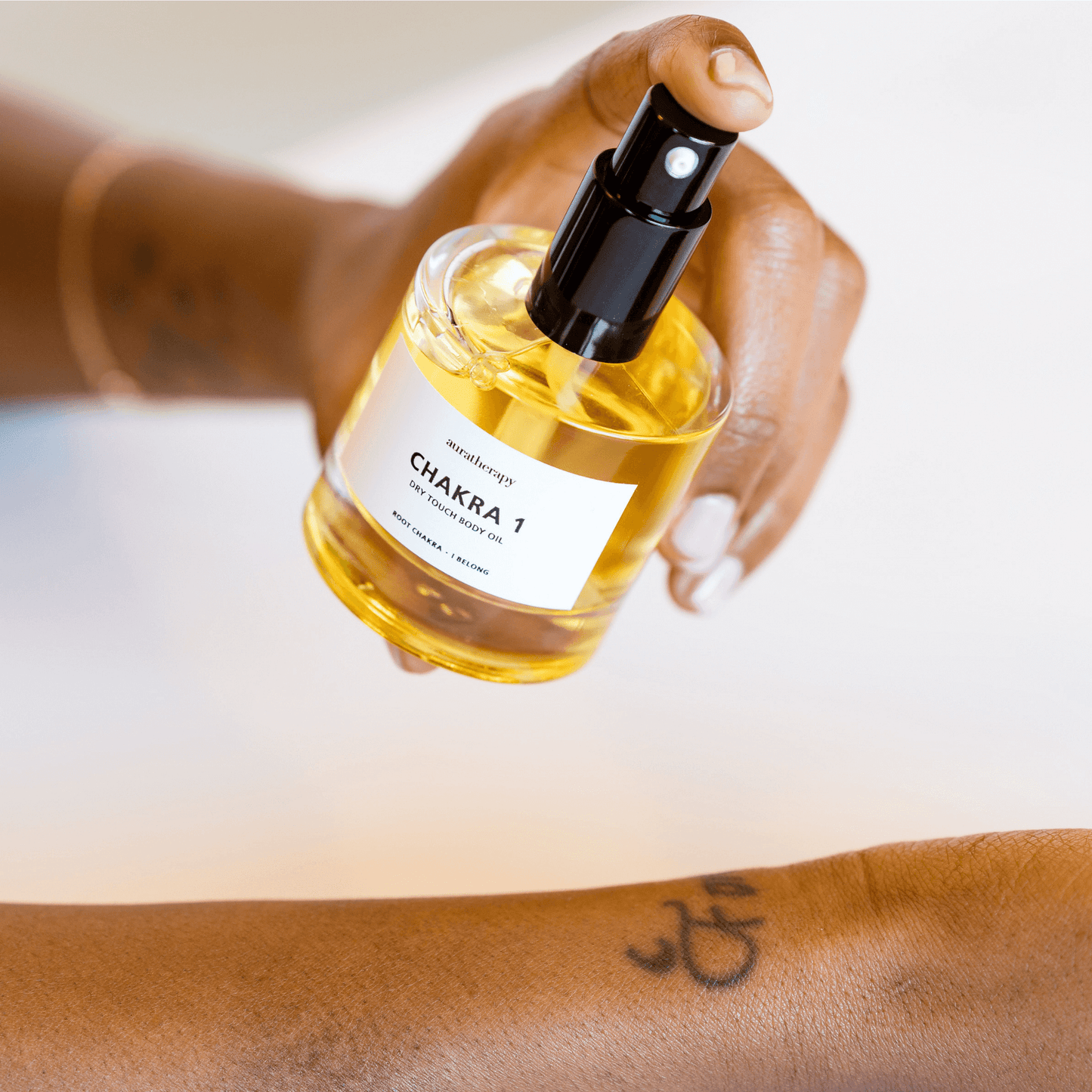 Chakra 1 - Root Chakra Dry Touch Healing Body Oil