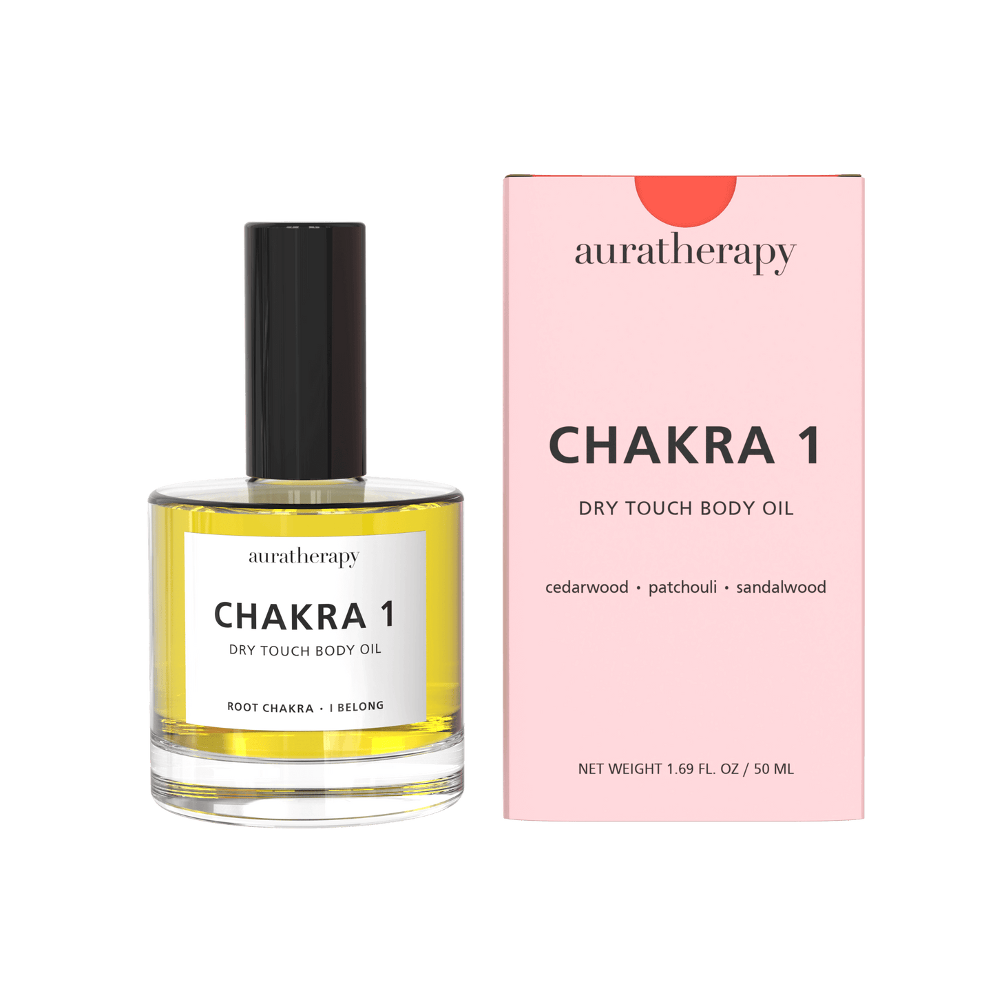 Chakra 1 - Root Chakra Dry Touch Healing Body Oil