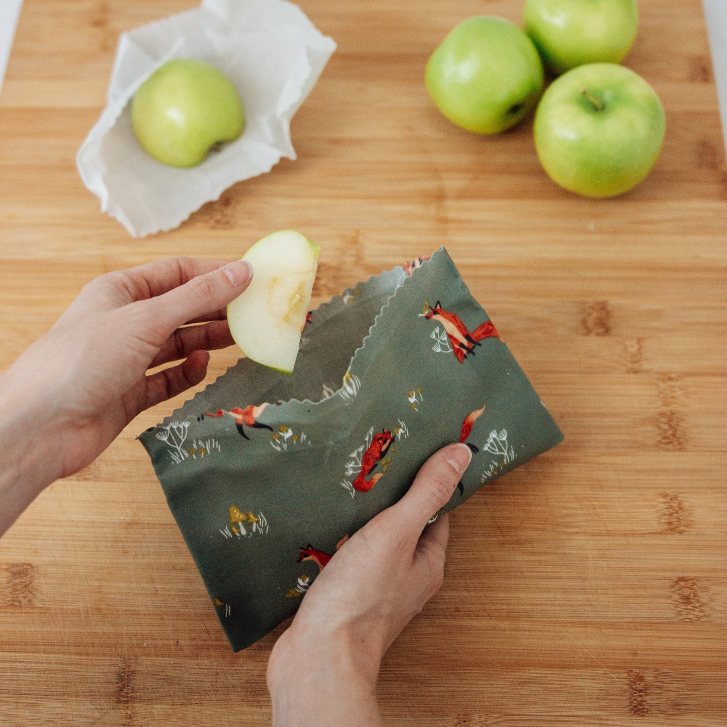 Goldilocks Goods Beeswax Food Wraps: Furry Friends Set of 3