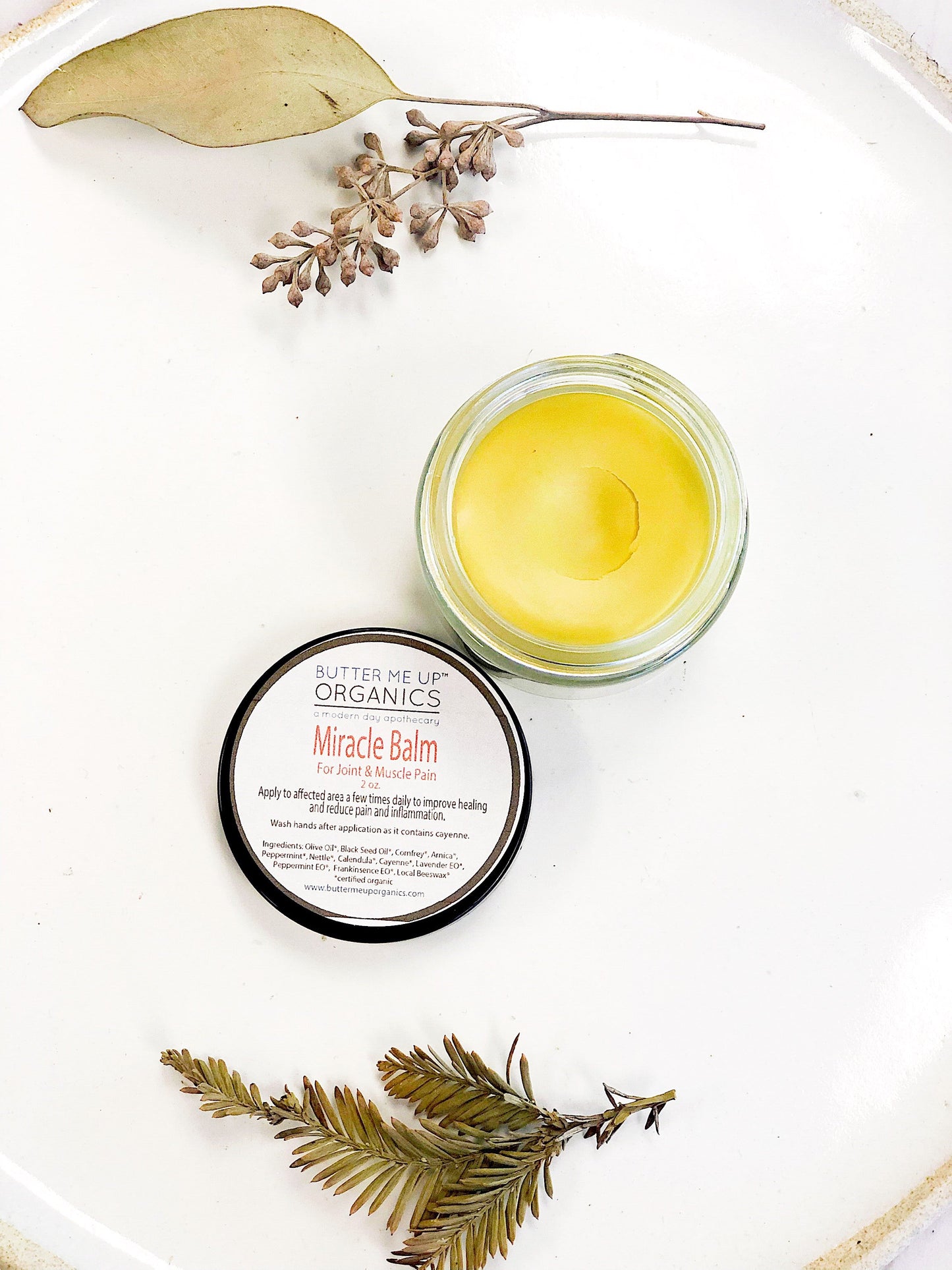 Organic Herbal Pain Miracle Balm