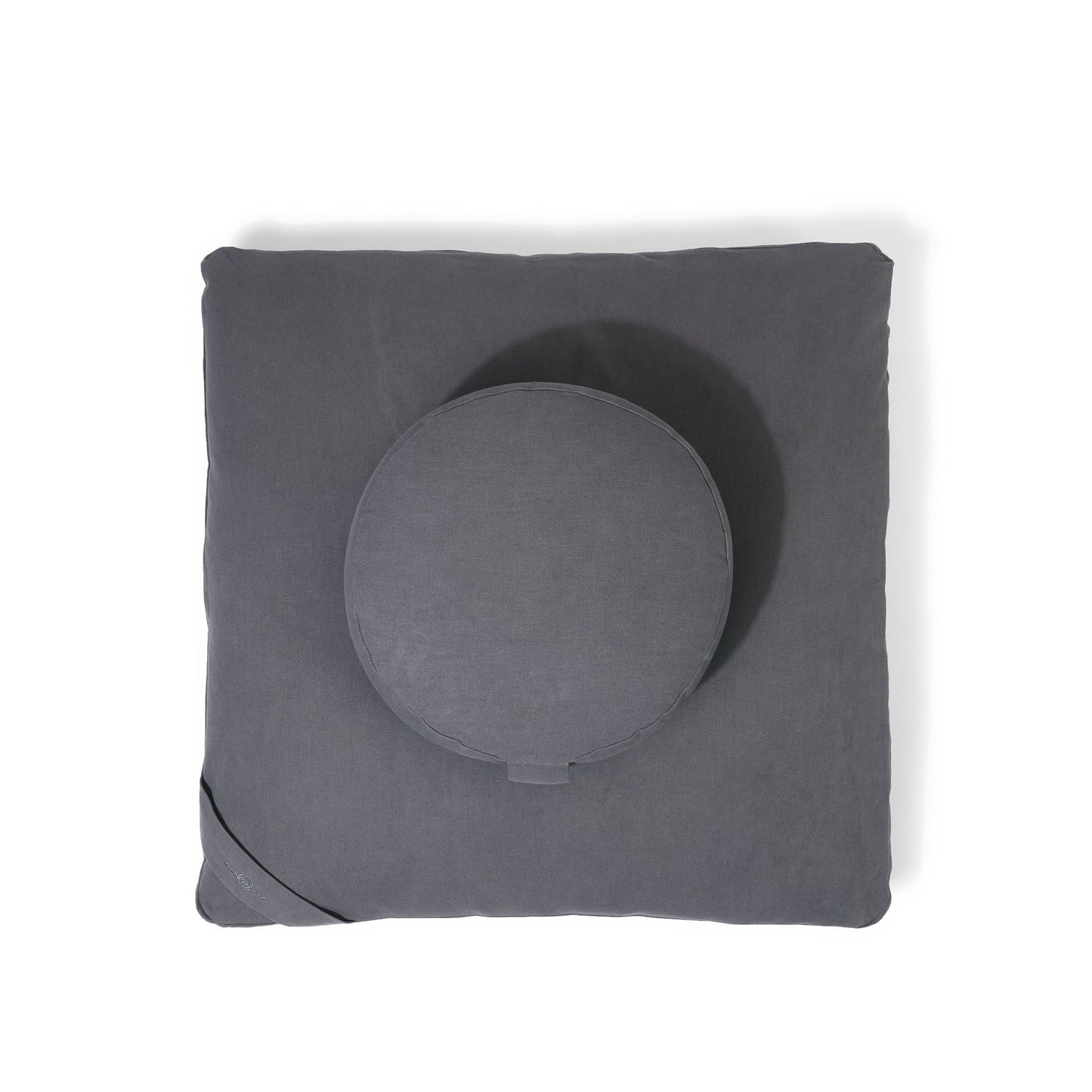 Organic Meditation Cushion Set - Slate