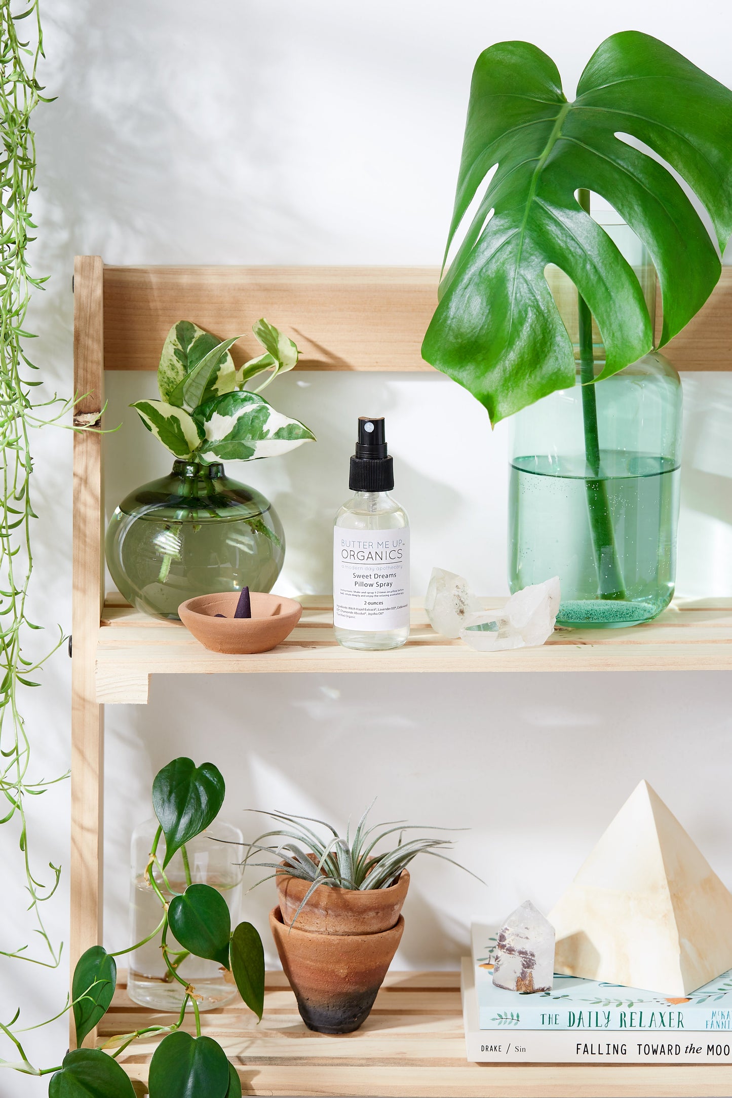 Organic Pillow Mist for Gentle Sleep