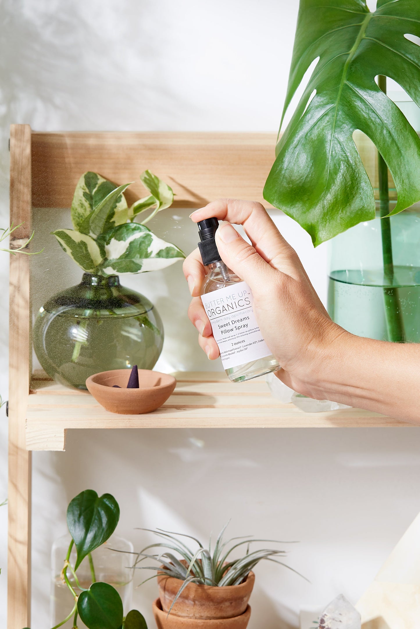 Organic Pillow Mist for Gentle Sleep