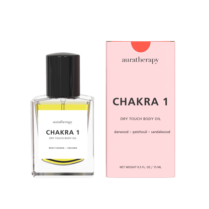 Chakra 1 - Root Chakra Dry Touch Healing Body Oil