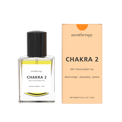 Chakra 2 - Sacral Chakra Dry Touch Healing Body Oil