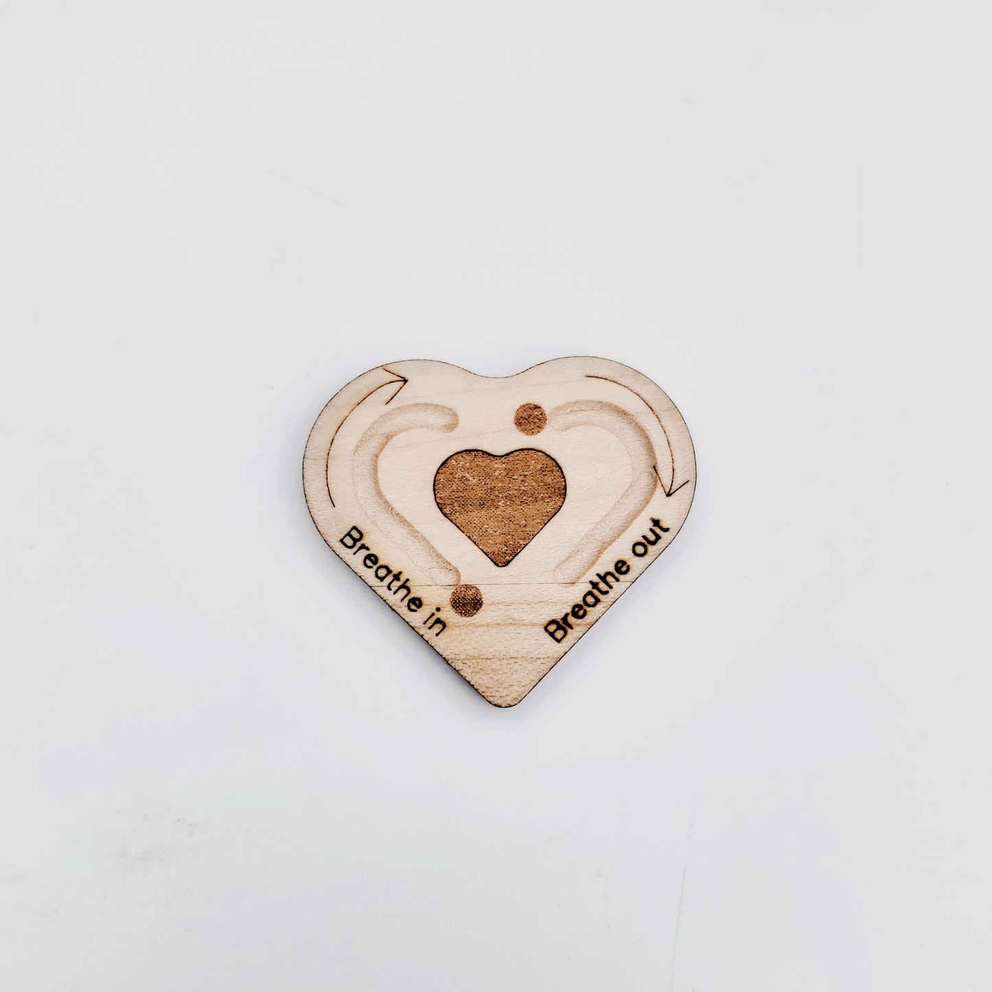 Pocket heart breathing tool - emotional regulation tool - peace corner
