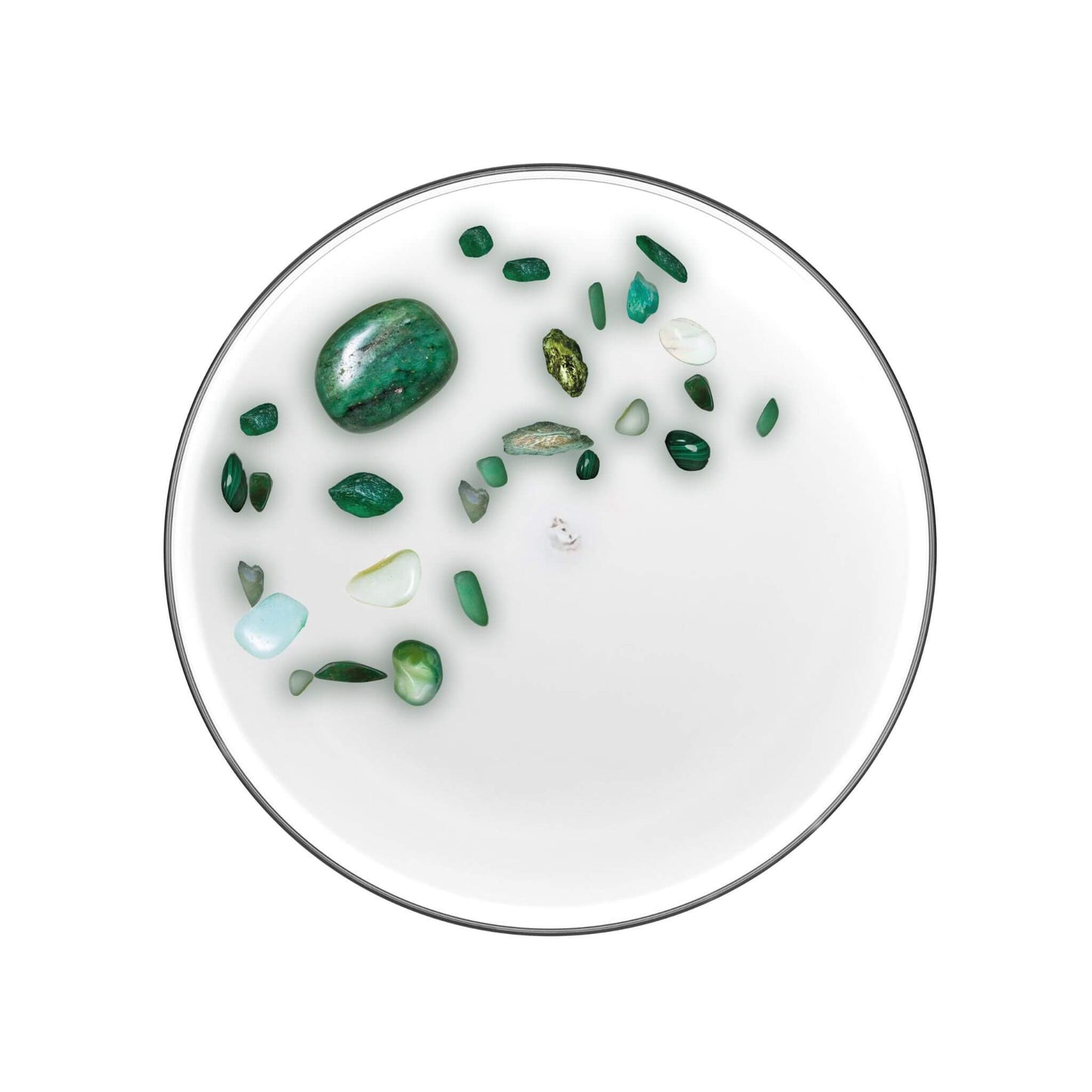Chakra 4 - Heart Chakra Aventurine Gemstone Candle