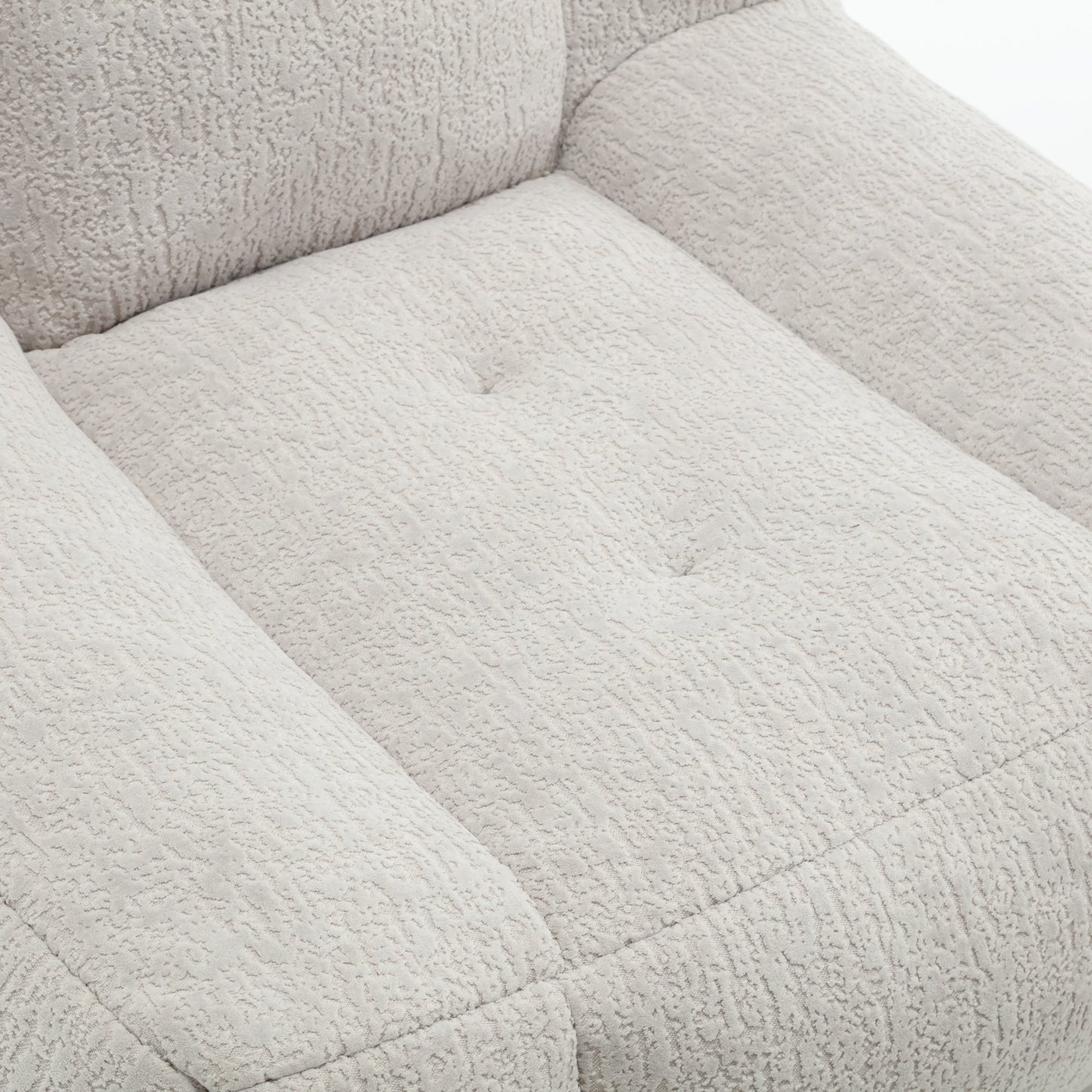 Super Soft Couch Chair With Memory Foam and Footstool