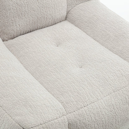 Super Soft Couch Chair With Memory Foam and Footstool