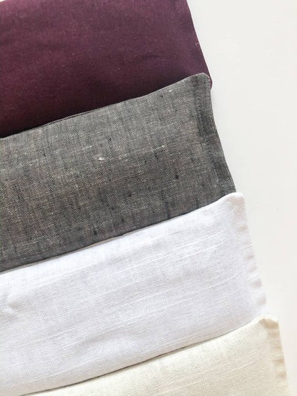 Beige Weighted Eye Pillow / Butter Me Up Organics