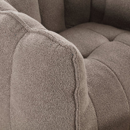 Soft Bean Bag Lazy Sofa with Footstool