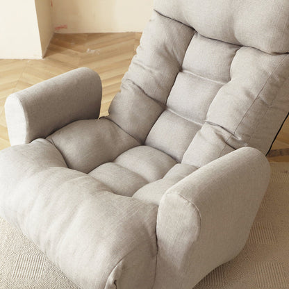 Adjustable Lounge Chair with 360° Rotation