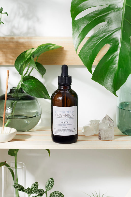 Organic Body Oil - Dry Skin Formula