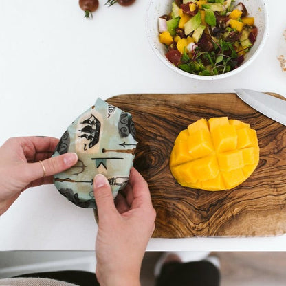 Goldilocks Goods Beeswax Food Wraps: Medium Bundle