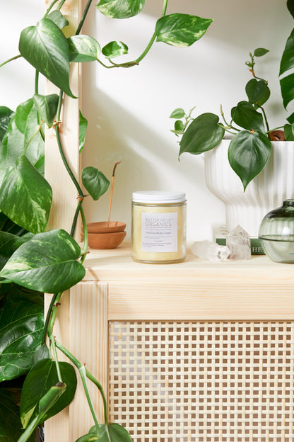 Organic Healing Body Cream For Dry Skin
