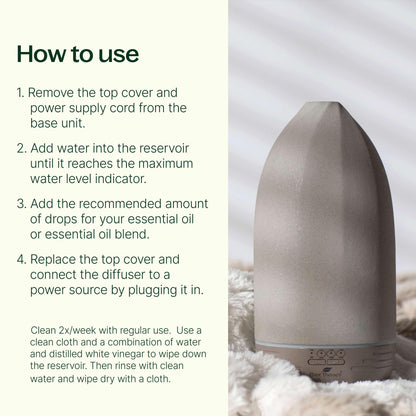 Metro Stone Diffuser in Gray