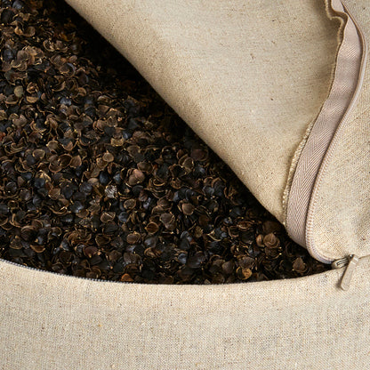 Organic Meditation Cushion Set - Vanilla