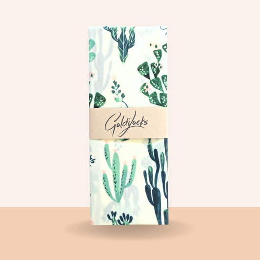 Goldilocks Goods Beeswax Food Wraps: Cacti Extra Large