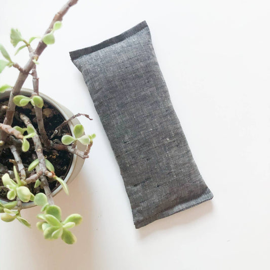 Grey Weighted Eye Pillow / Butter Me Up Organics