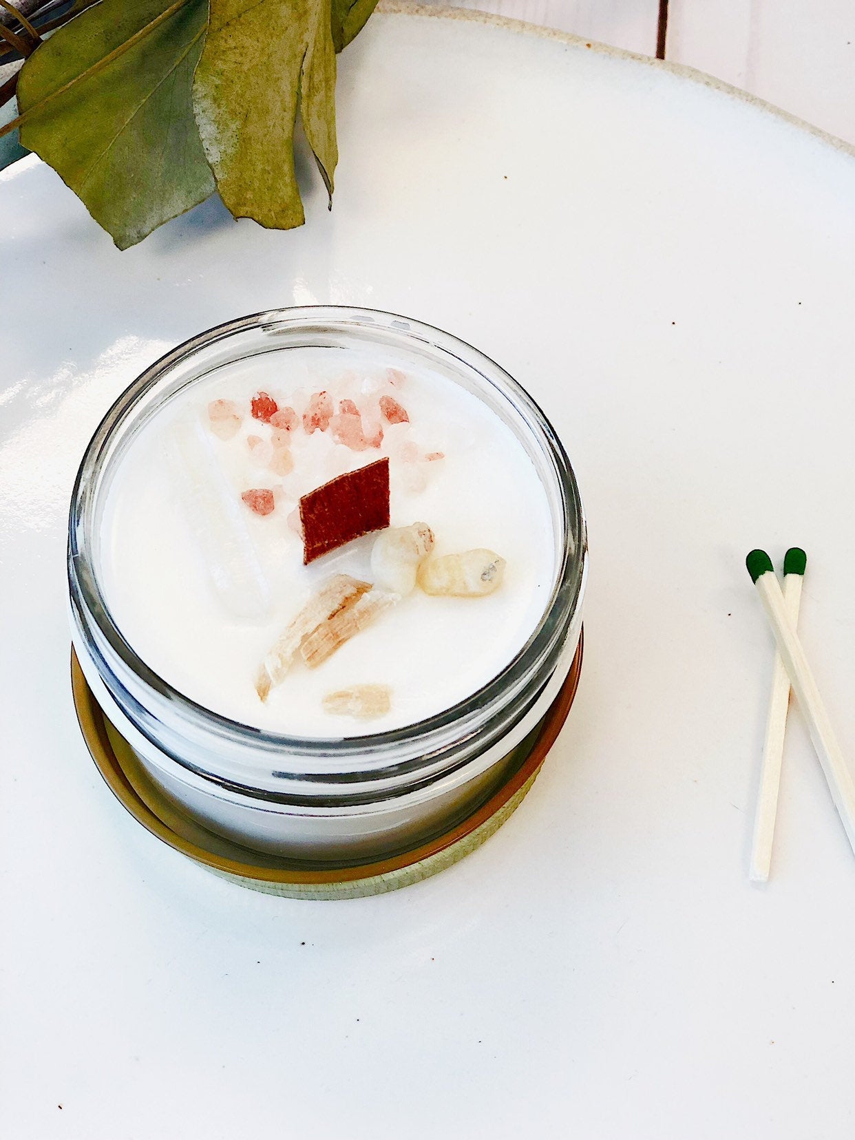 Space Clearing Intention Candle